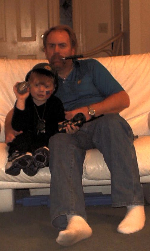 Chris and Ron, Halloween night